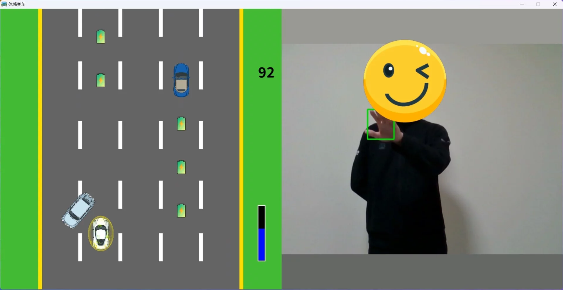 Изображение игры: 体感赛车 Motion sensing car