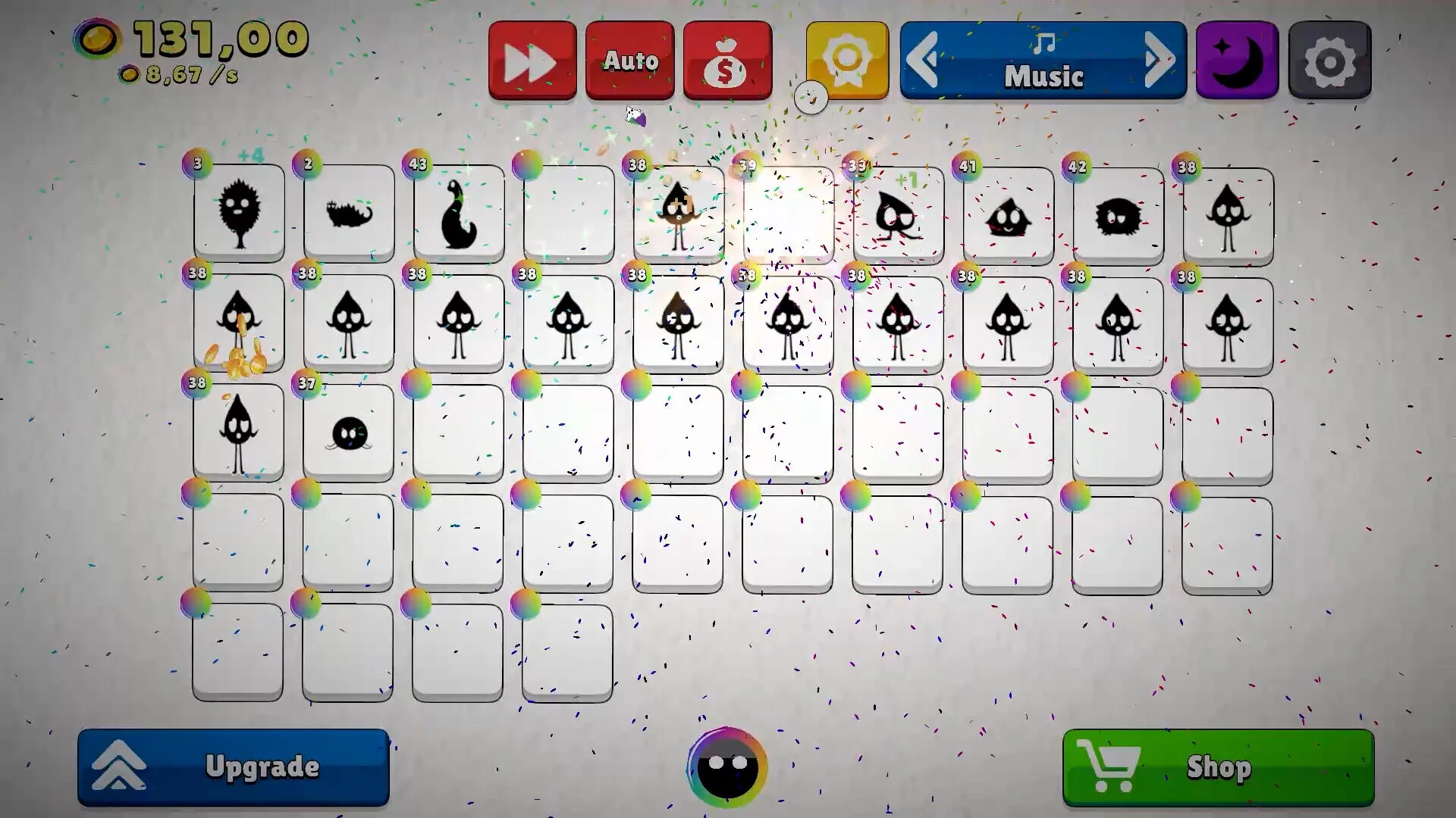 Изображение игры: Doodle Harmony Idle Merge