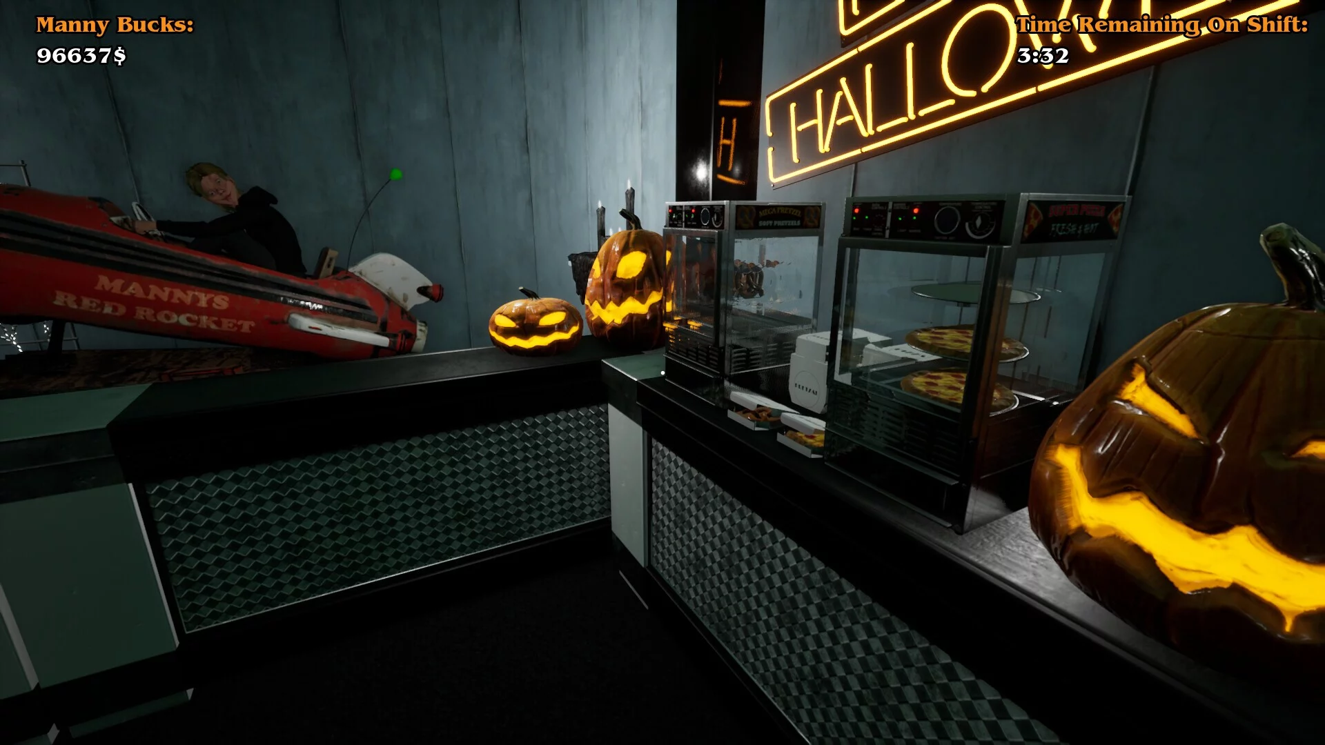 Изображение игры: Manny's Murderous Movie Theater - The Snackbar Simulator