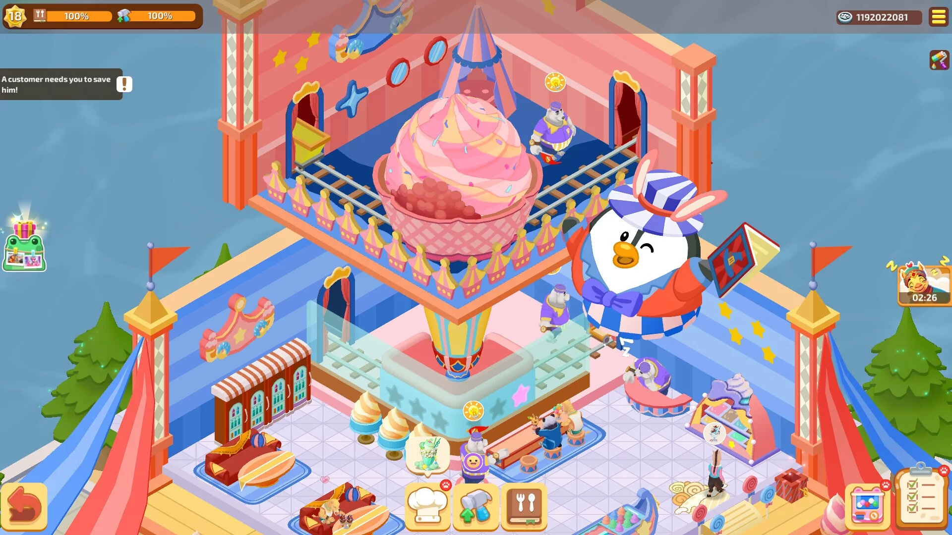 Изображение игры: Idle Animal Plaza