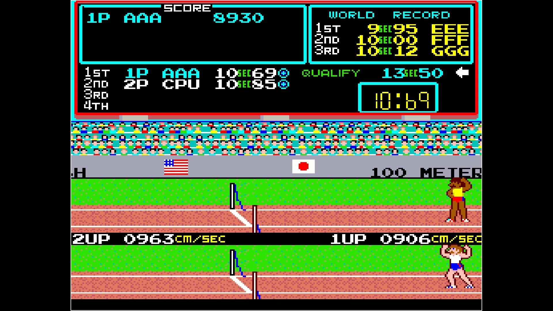 Изображение игры: Arcade Archives TRACK & FIELD