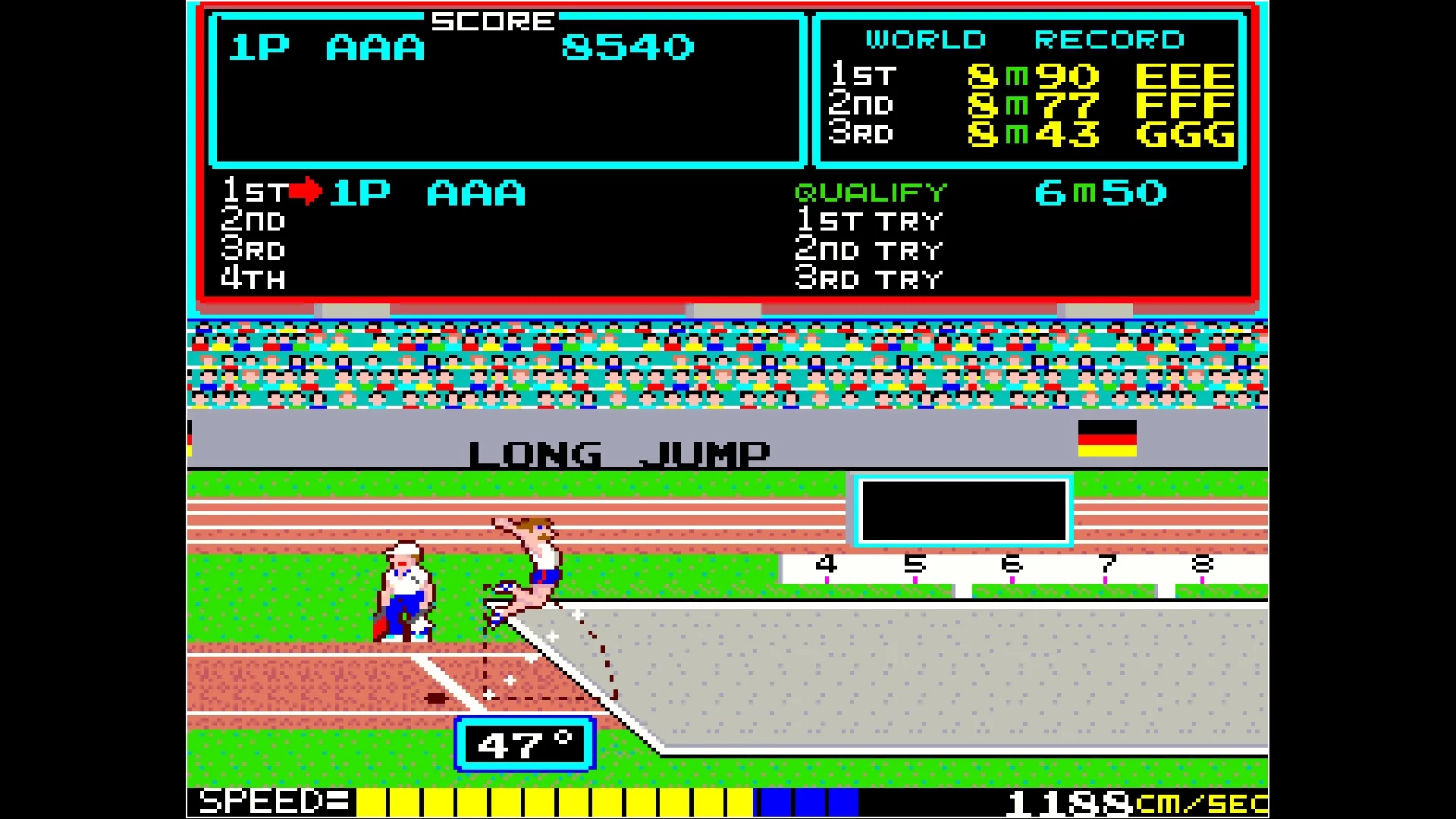 Изображение игры: Arcade Archives TRACK & FIELD