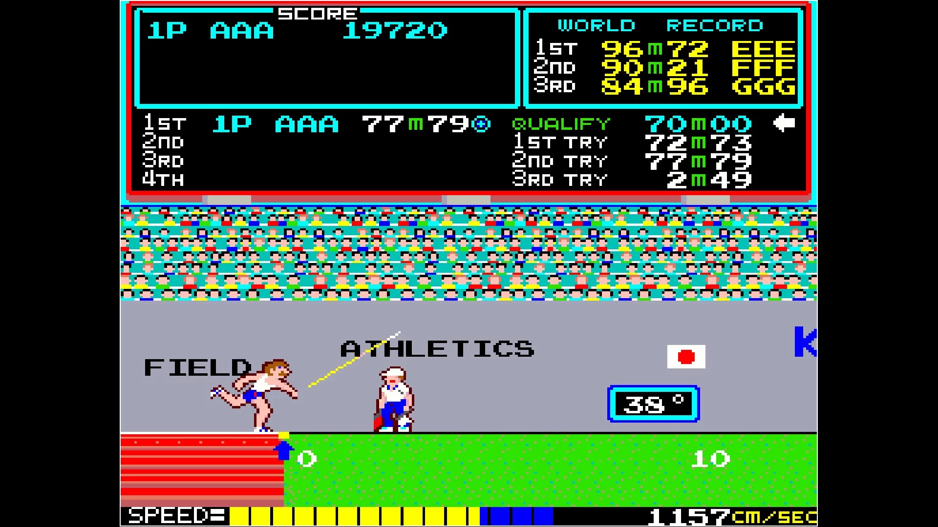 Изображение игры: Arcade Archives TRACK & FIELD