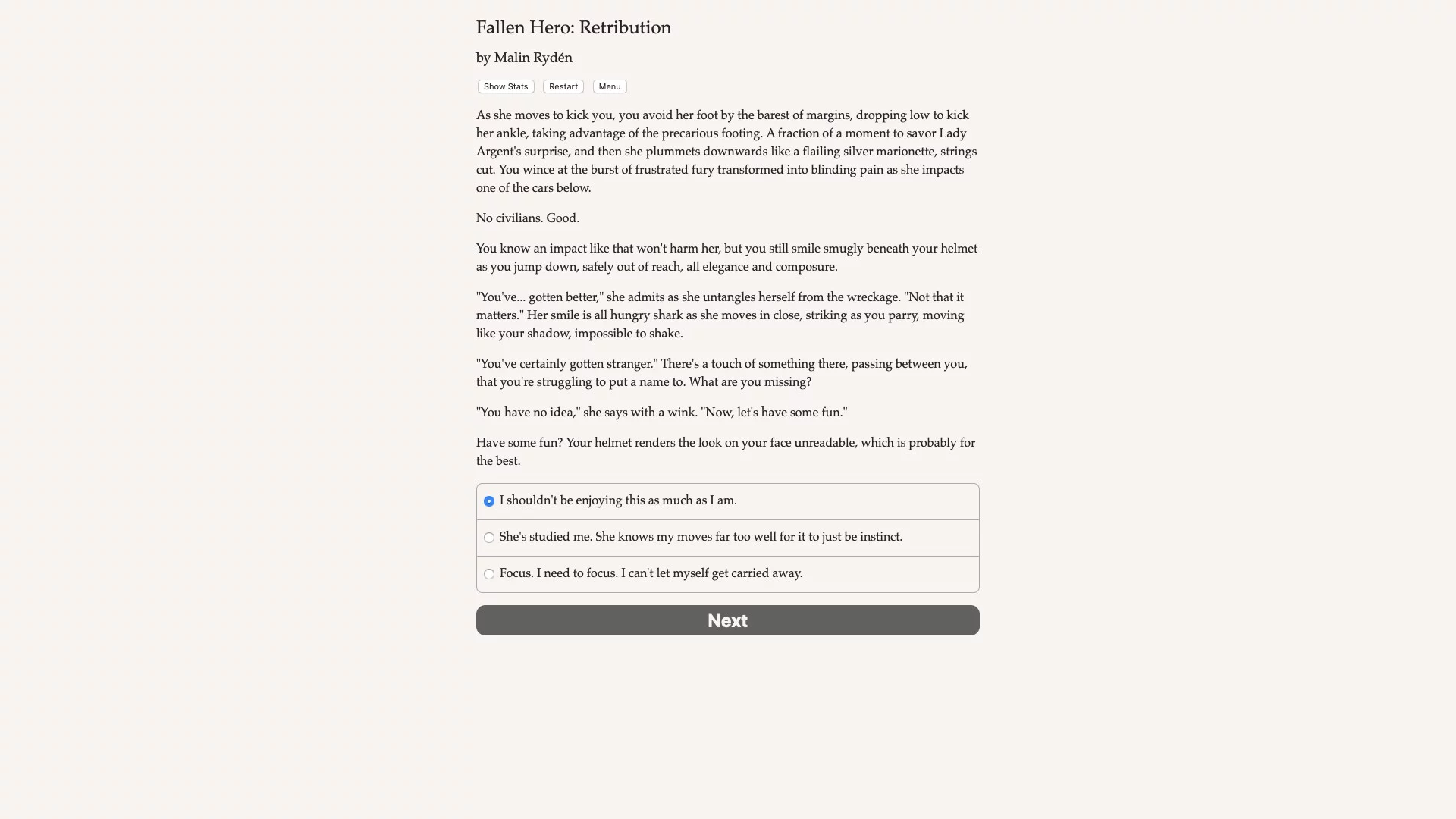 Изображение игры: Fallen Hero: Retribution