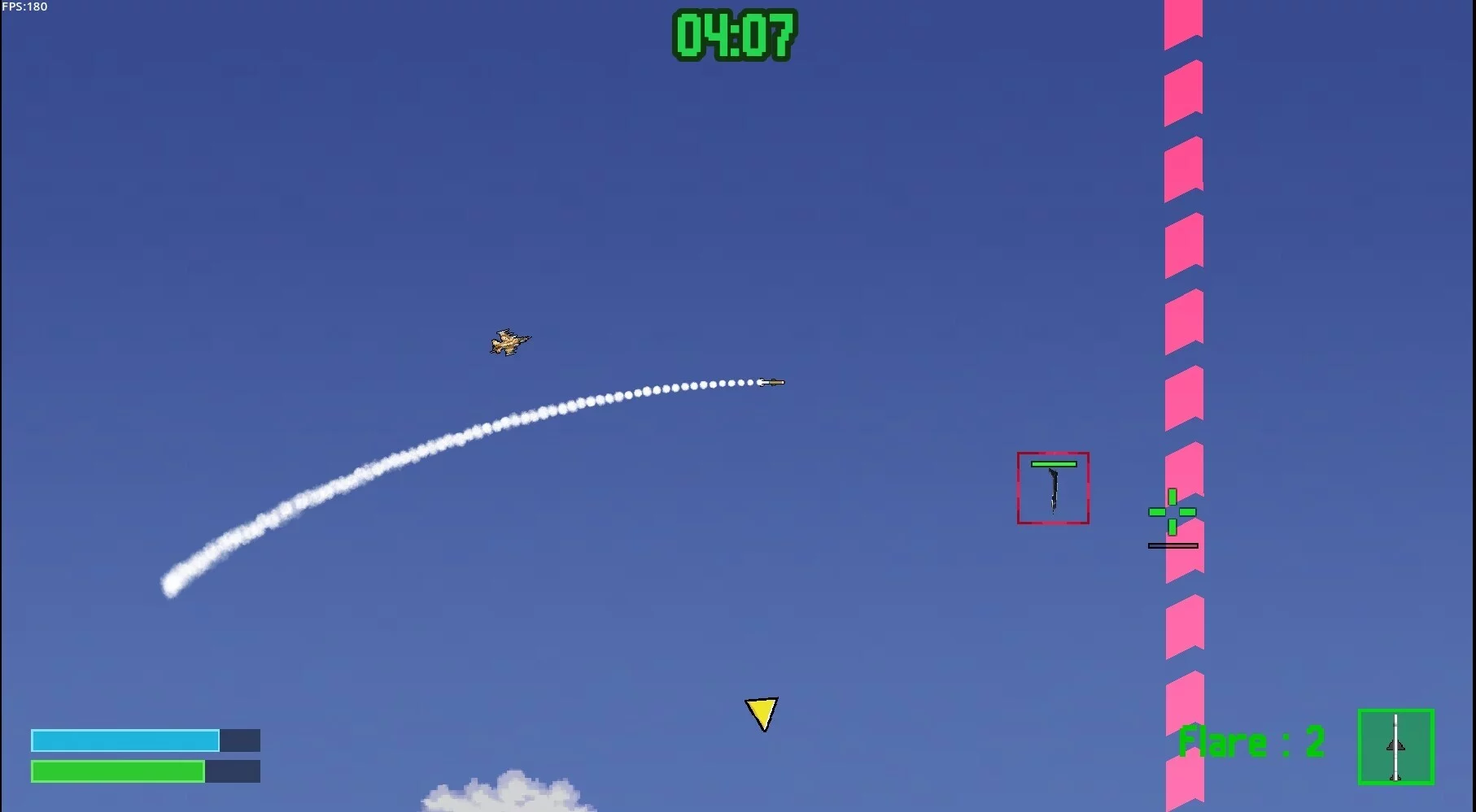 Изображение игры: Missile Survivor