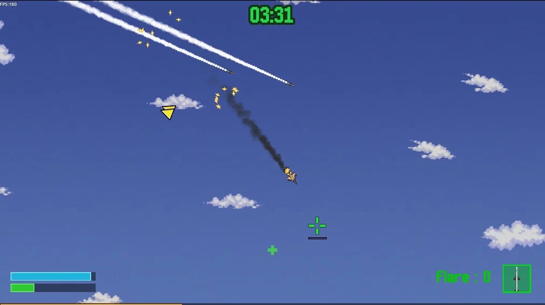 Изображение игры: Missile Survivor