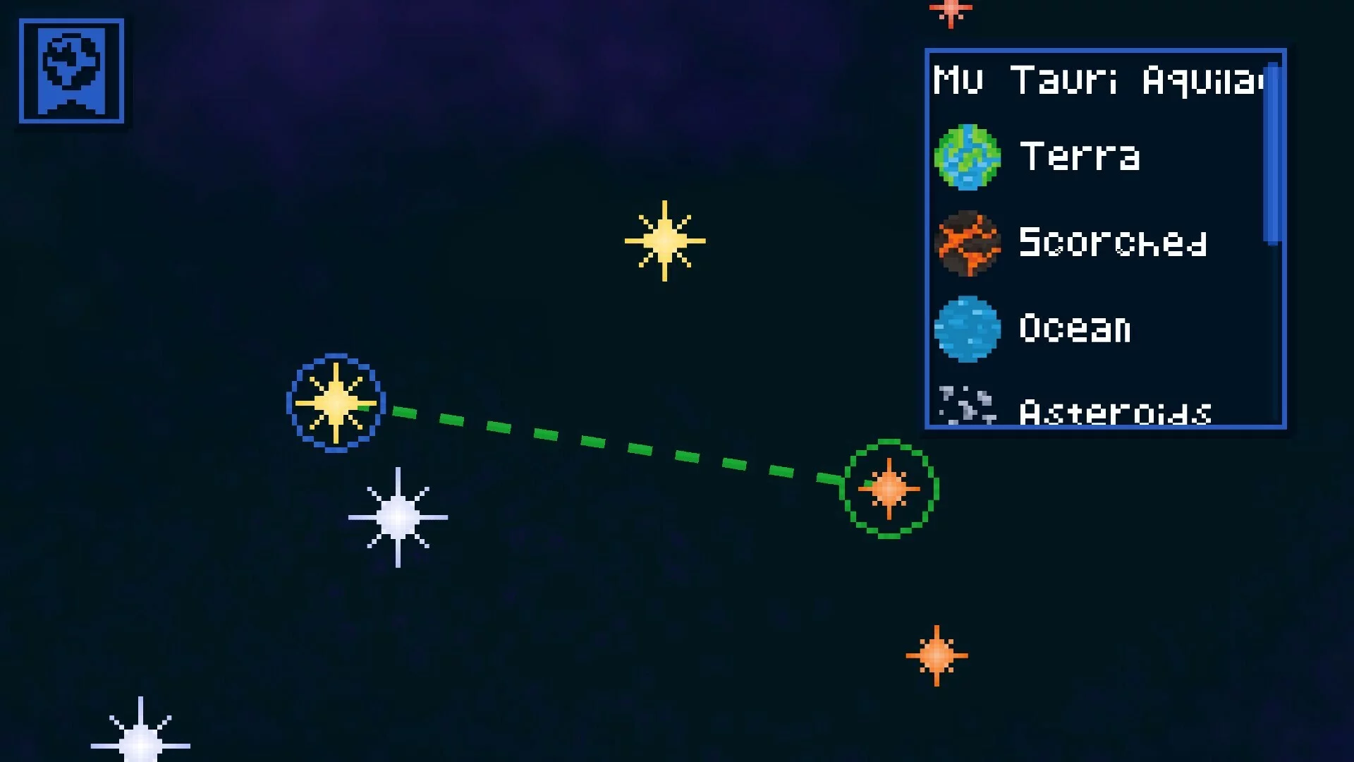 Изображение игры: Tiny Pixel Planets