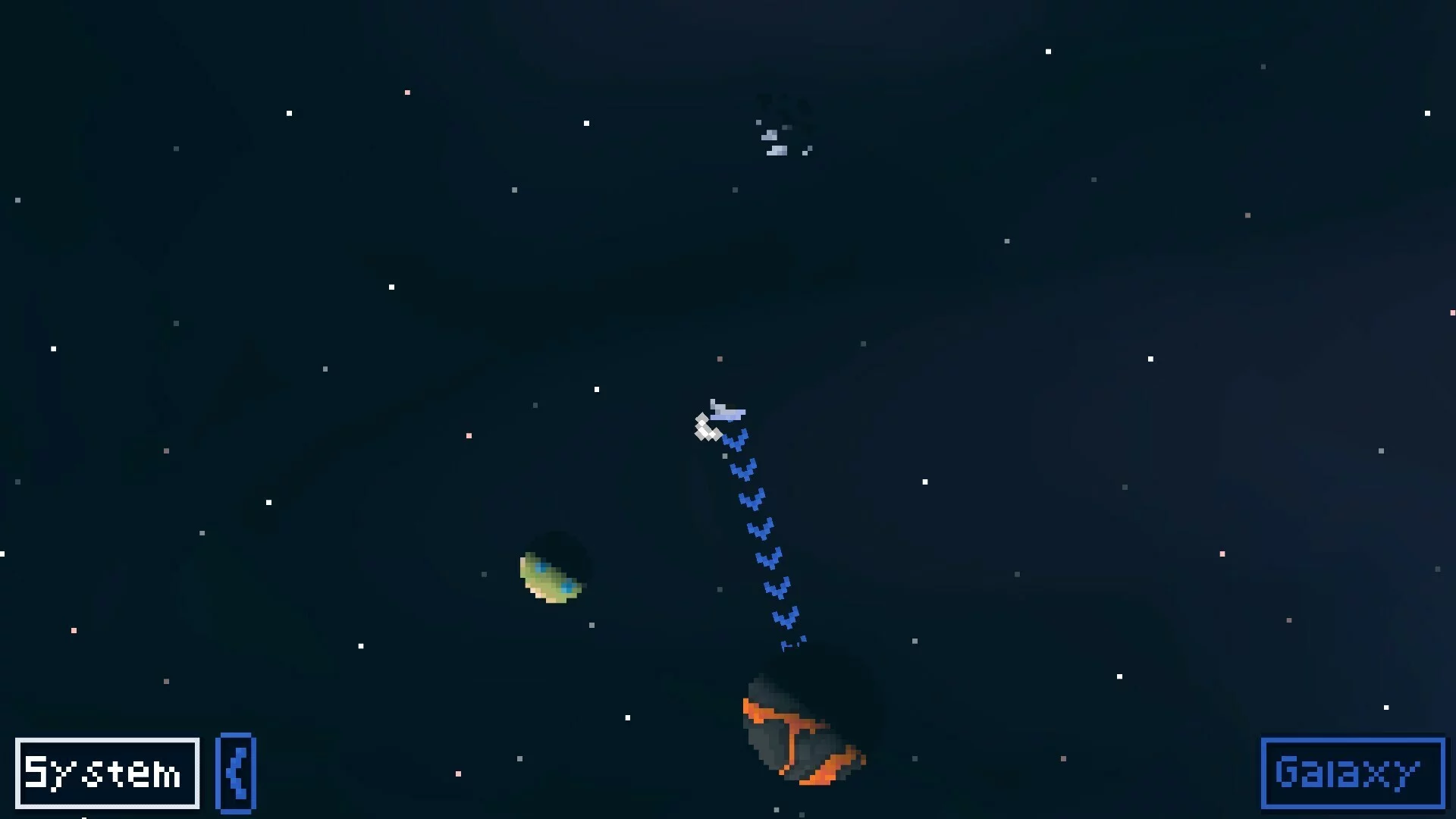Изображение игры: Tiny Pixel Planets