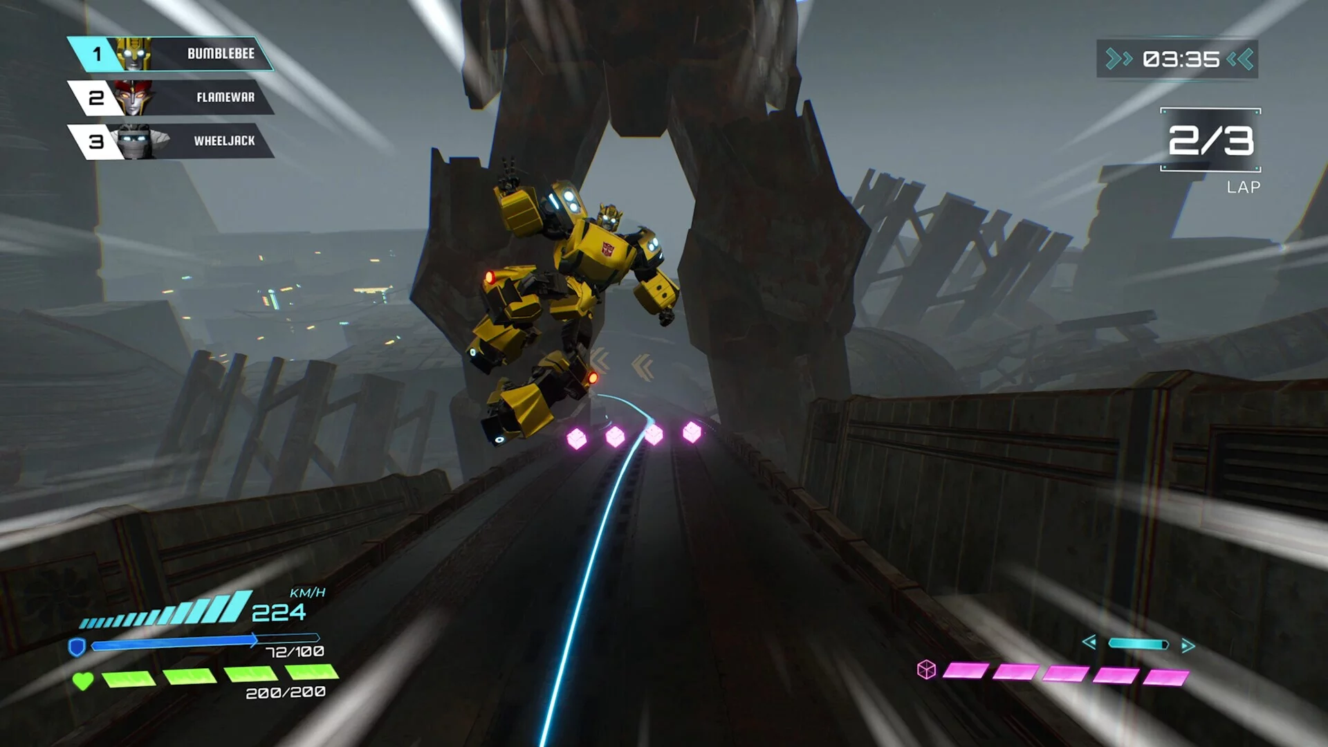 Изображение игры: TRANSFORMERS: Galactic Trials
