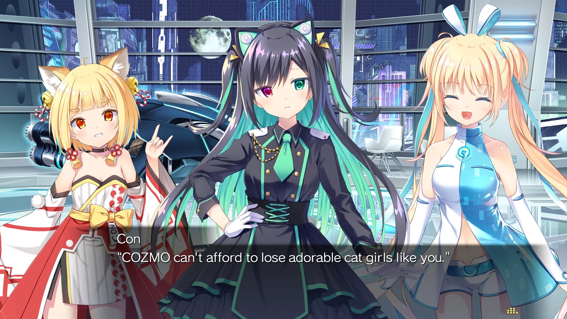Изображение игры: LUNARiA -Virtualized Moonchild