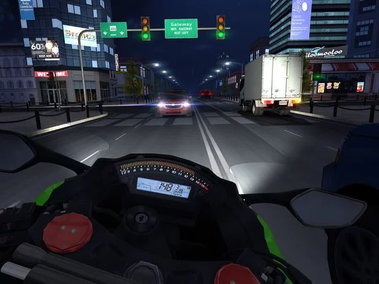 Изображение игры: Traffic Rider