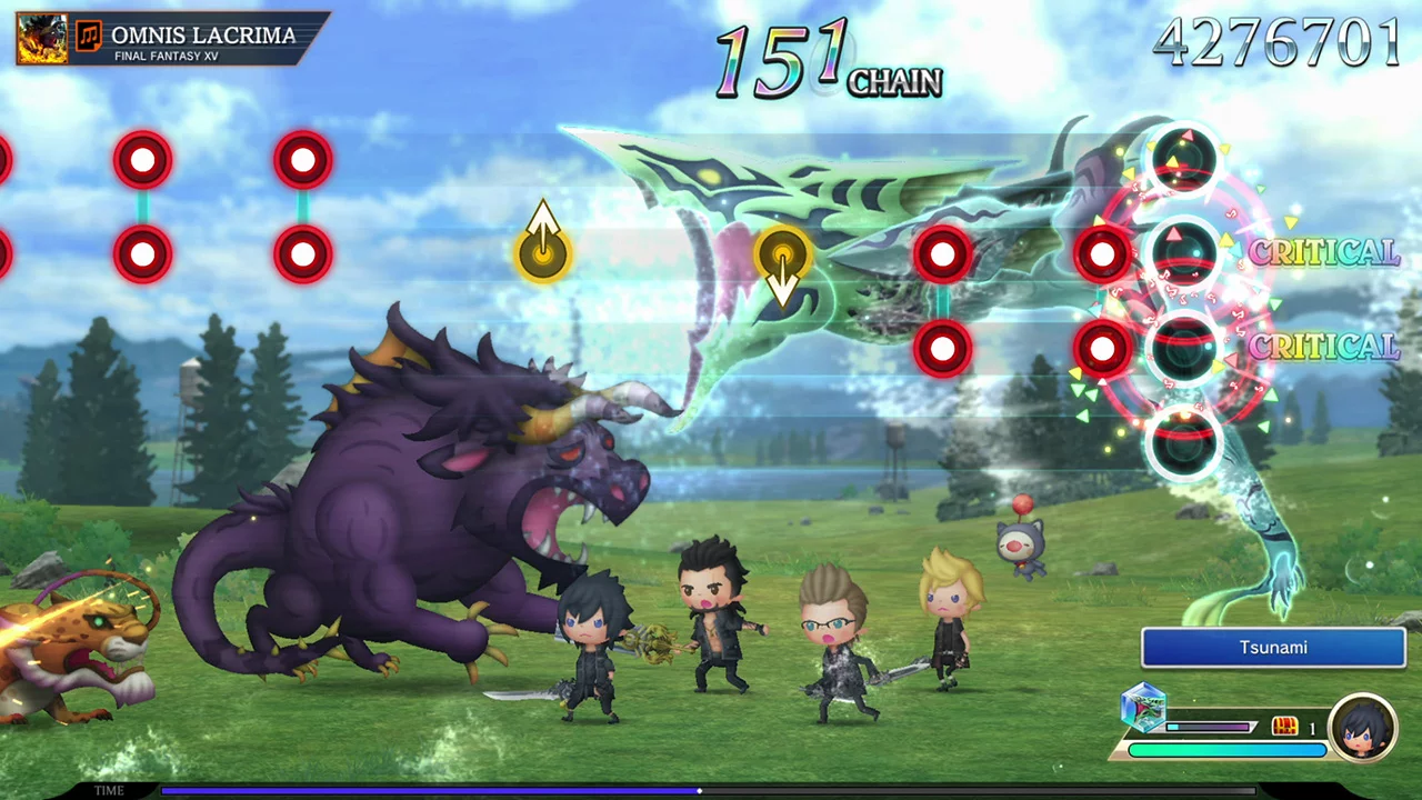 Изображение игры: THEATRHYTHM FINAL BAR LINE