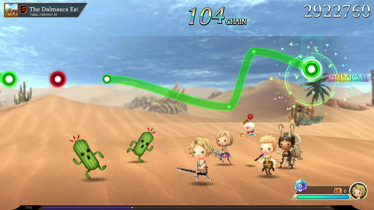 Изображение игры: THEATRHYTHM FINAL BAR LINE