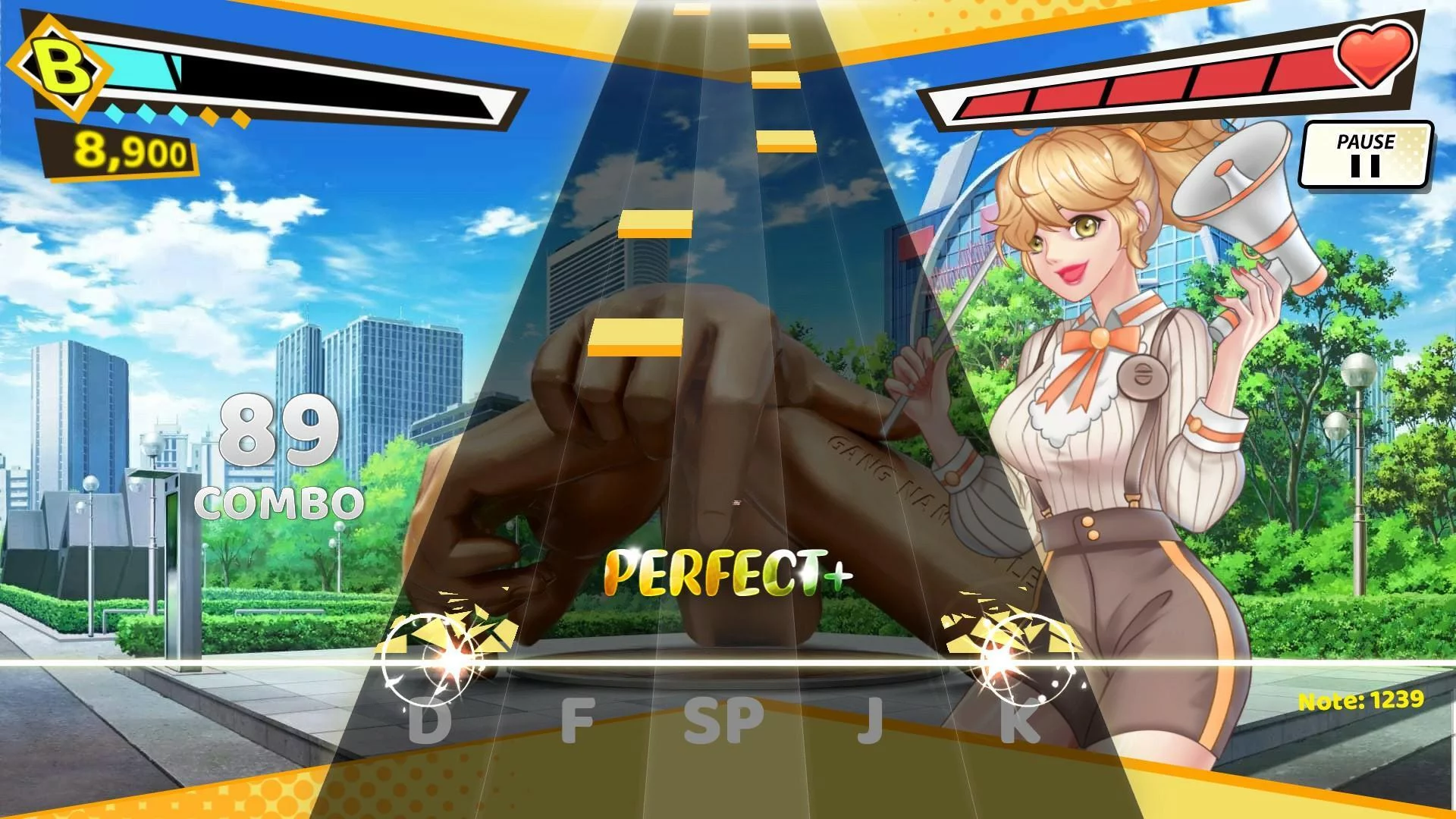 Изображение игры: Love Rhythm