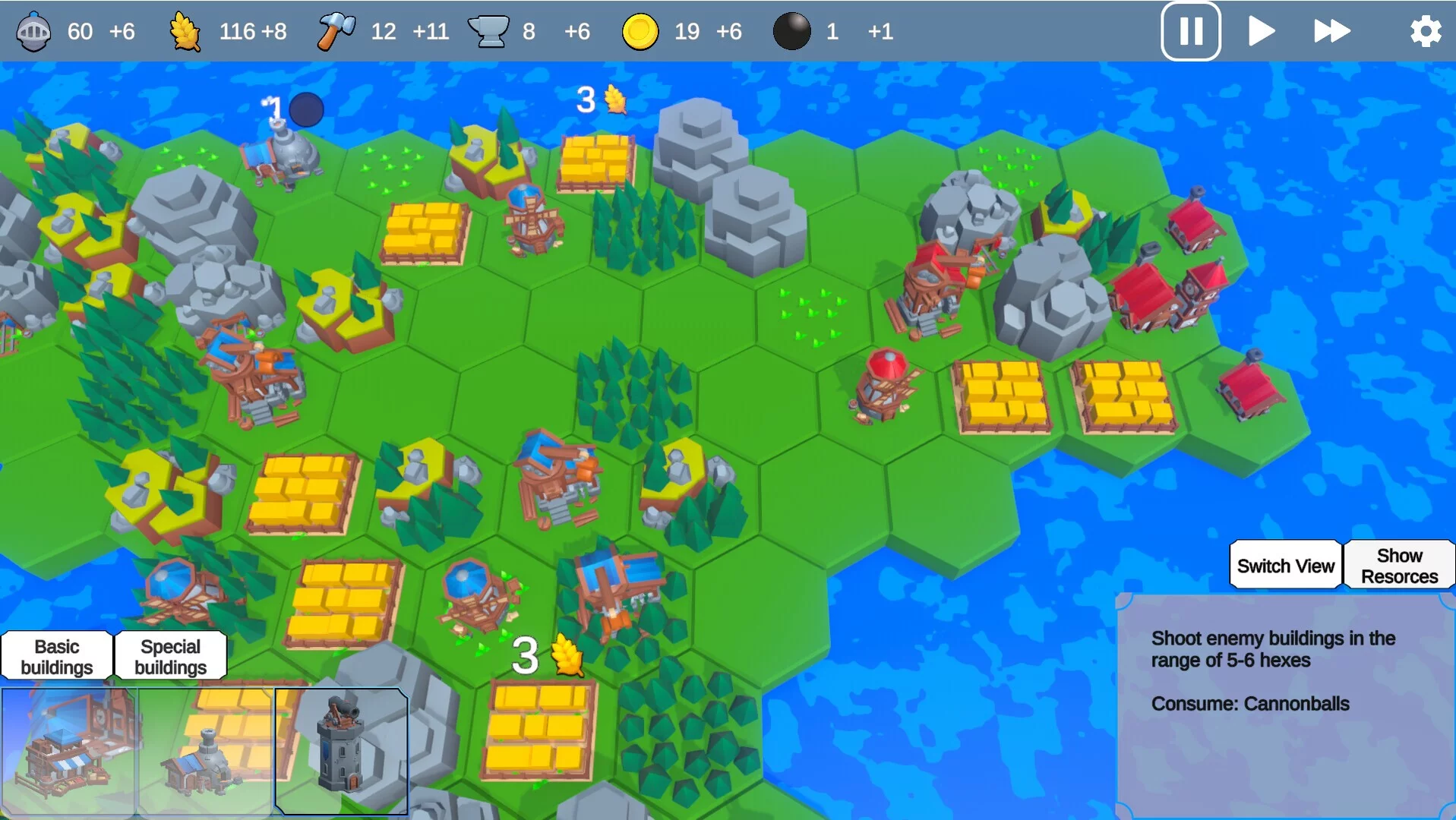 Изображение игры: Cannon Island