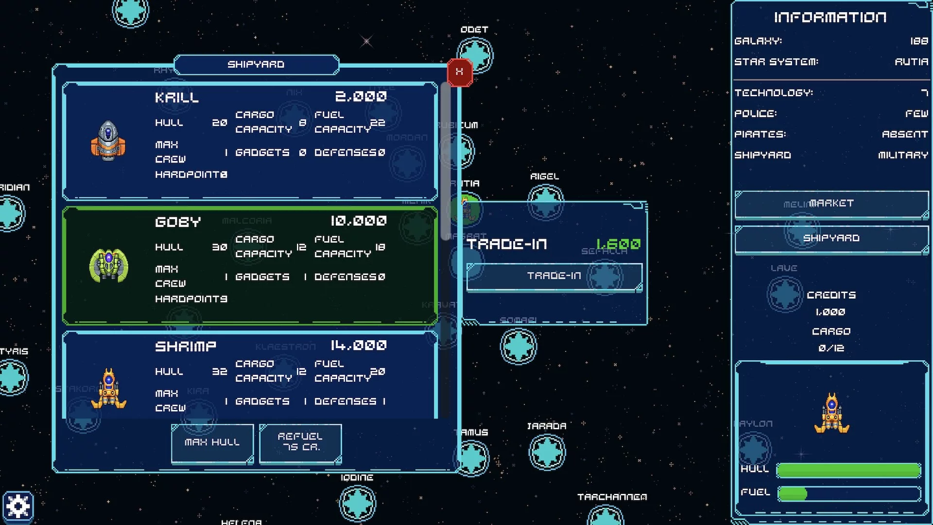 Изображение игры: Epic Space Trader