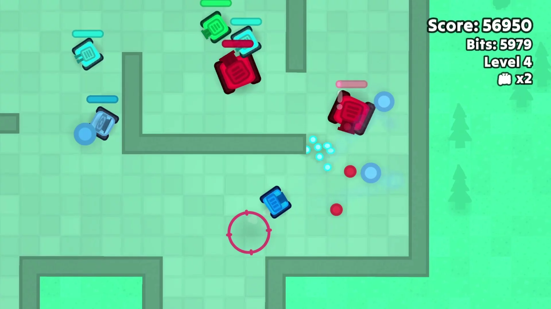 Изображение игры: Tankbot Battle