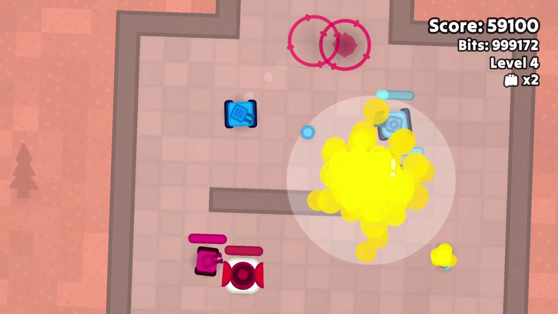 Изображение игры: Tankbot Battle