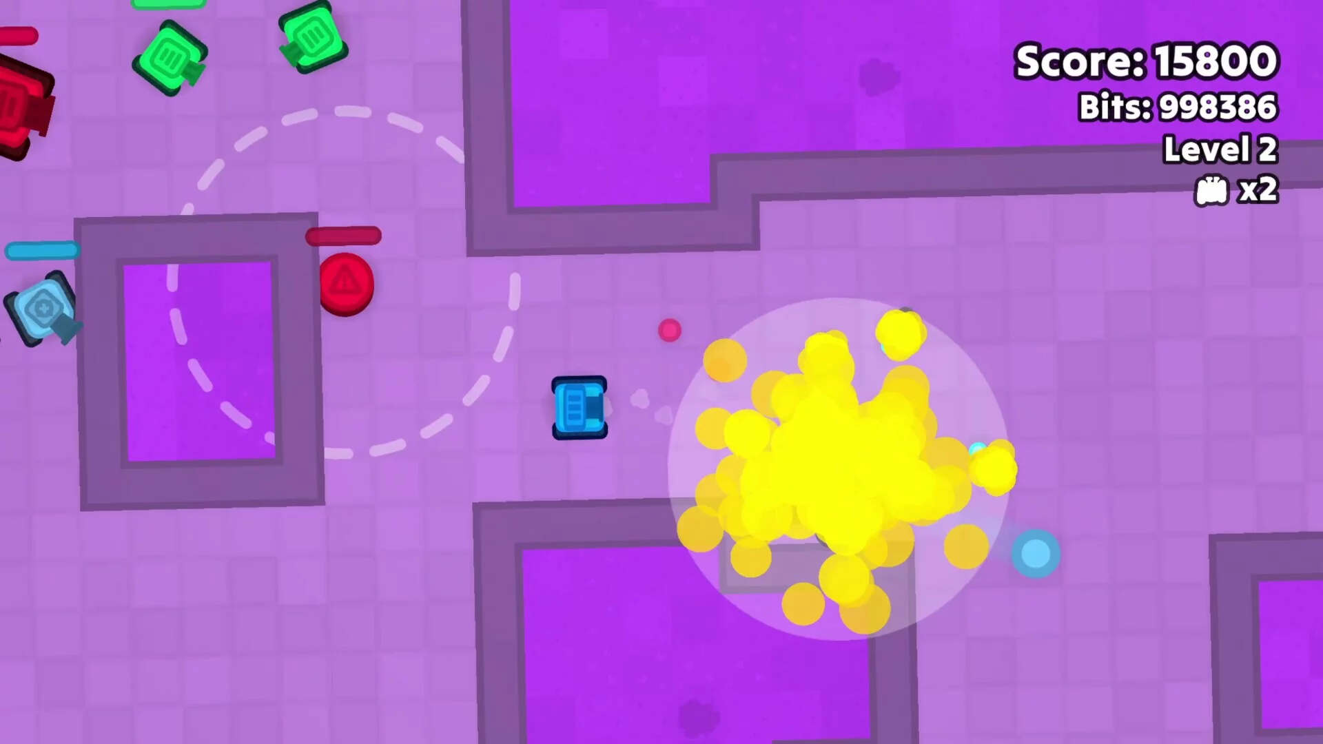 Изображение игры: Tankbot Battle