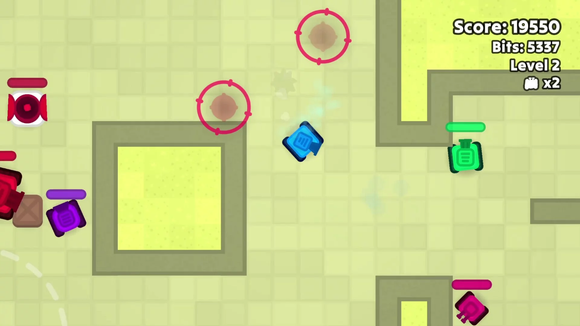 Изображение игры: Tankbot Battle