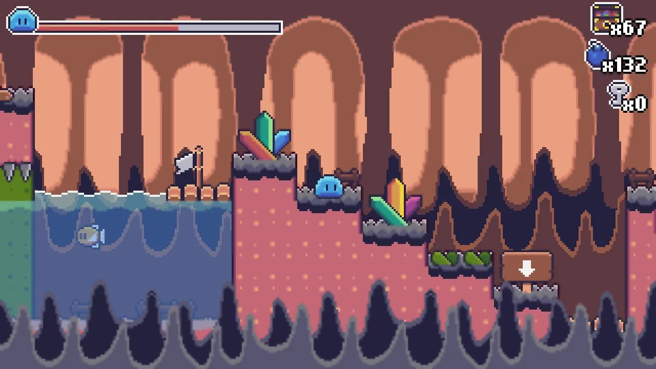 Изображение игры: Slime's Journey