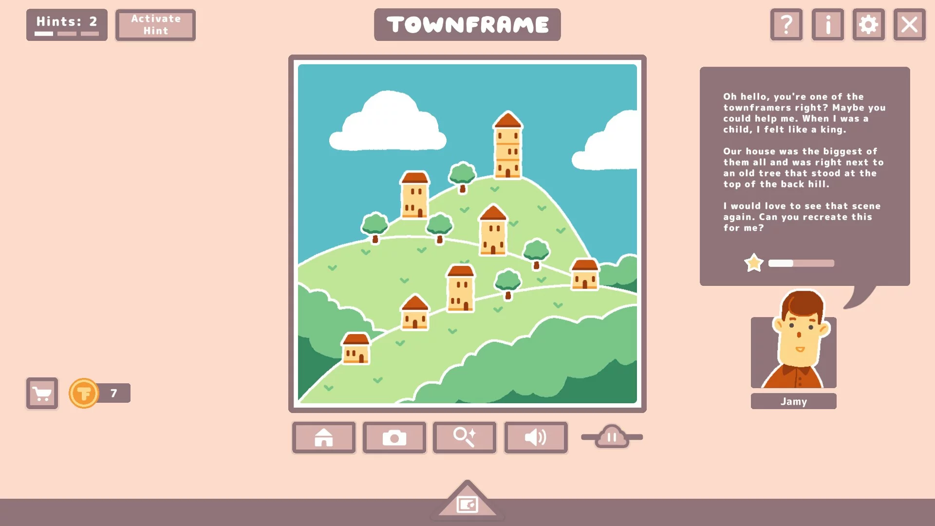 Изображение игры: Townframe