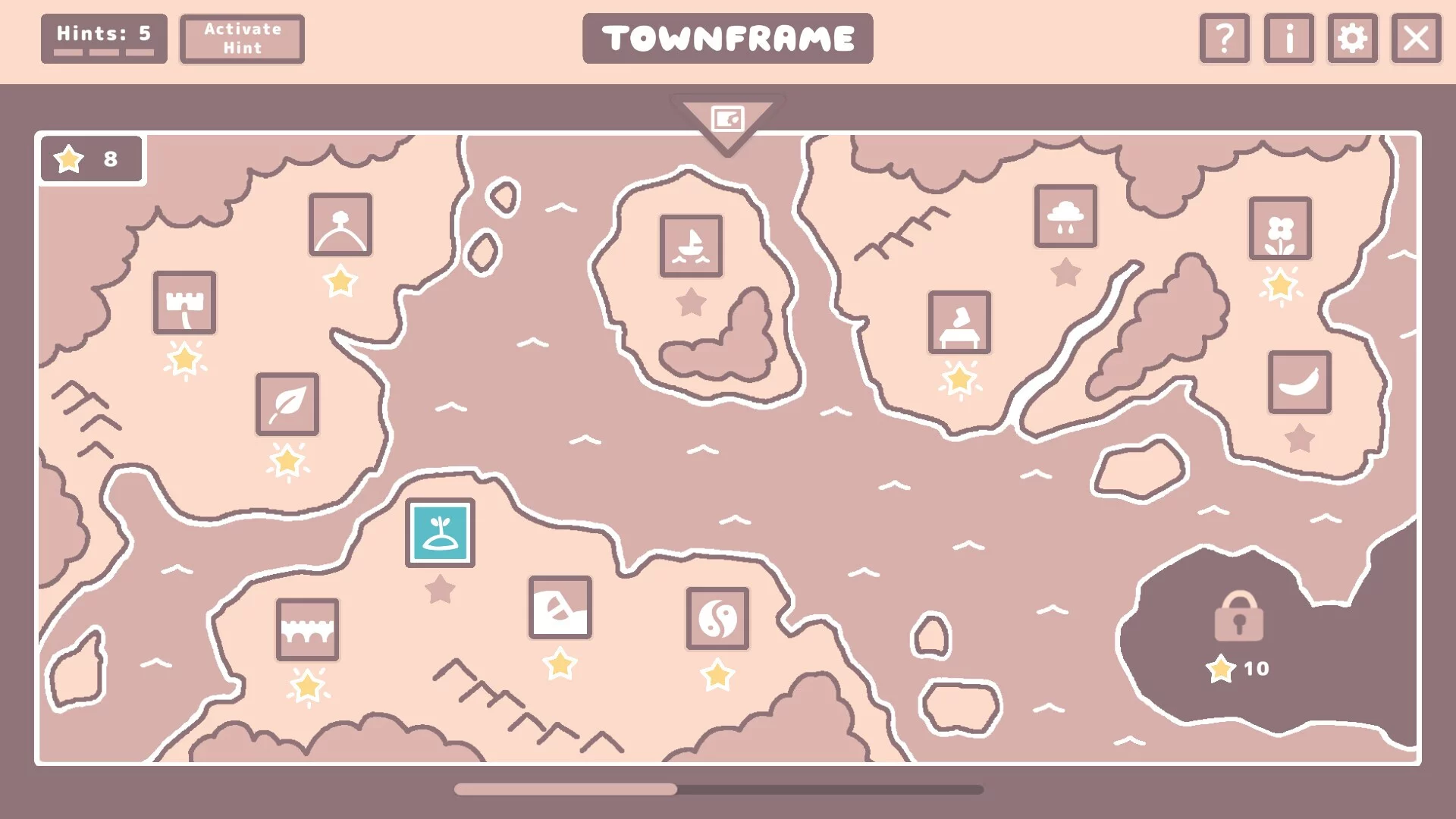 Изображение игры: Townframe