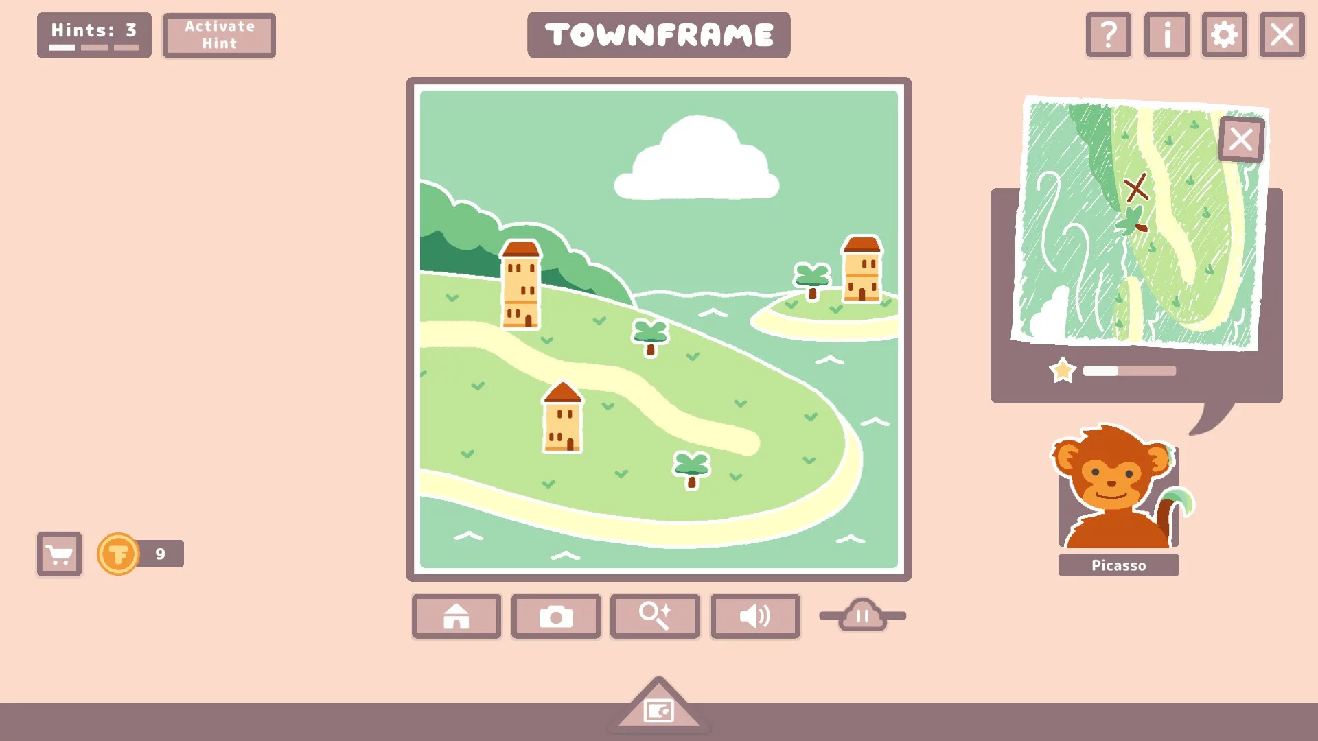 Изображение игры: Townframe