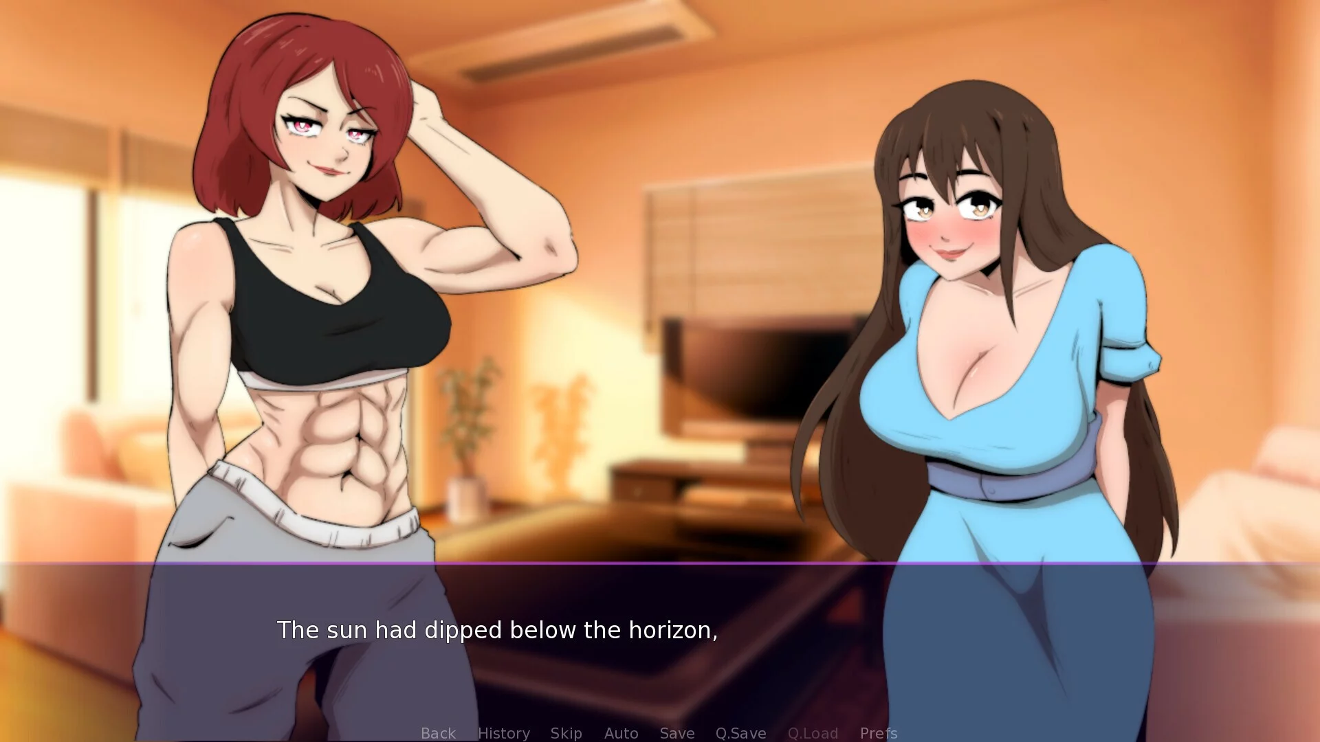 Изображение игры: My Wife Sucked a Futanari's Toes