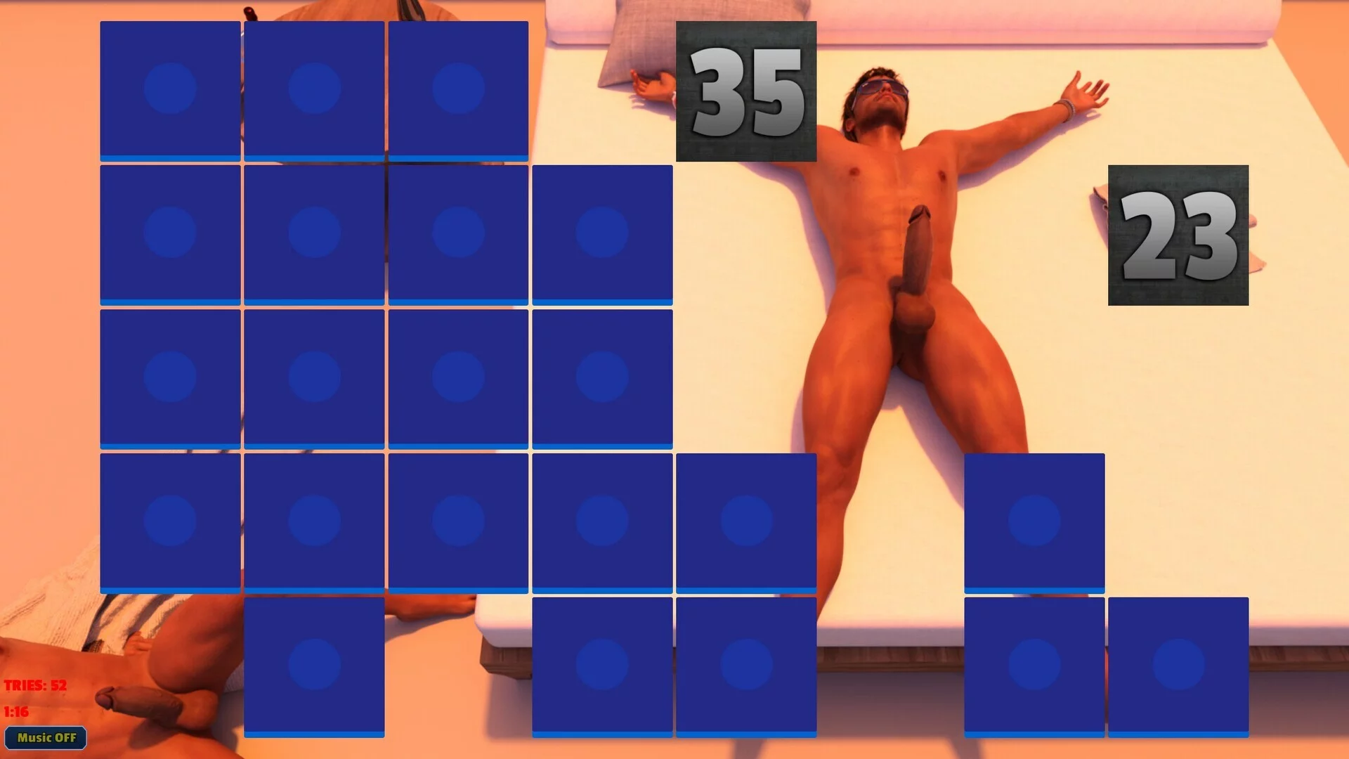 Изображение игры: Sexy Memory Puzzle - Gay Pool