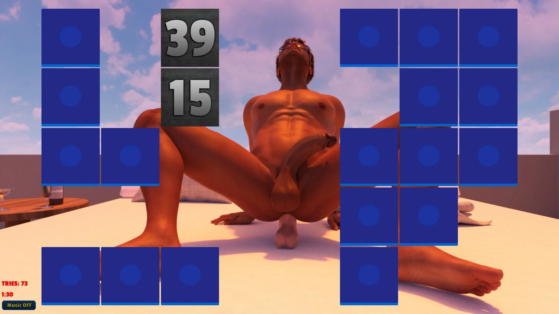 Изображение игры: Sexy Memory Puzzle - Gay Pool