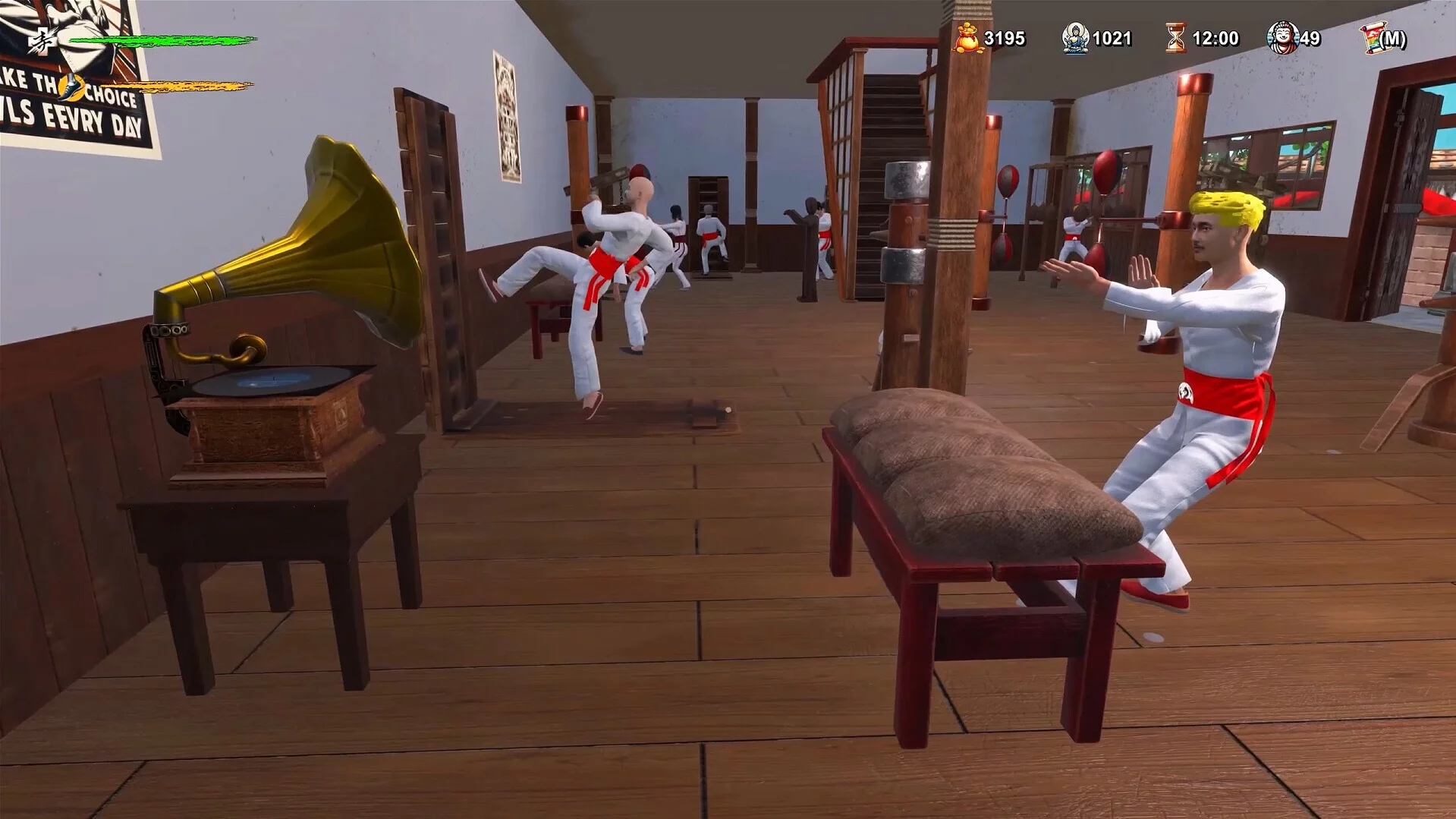 Изображение игры: Fight School Simulator