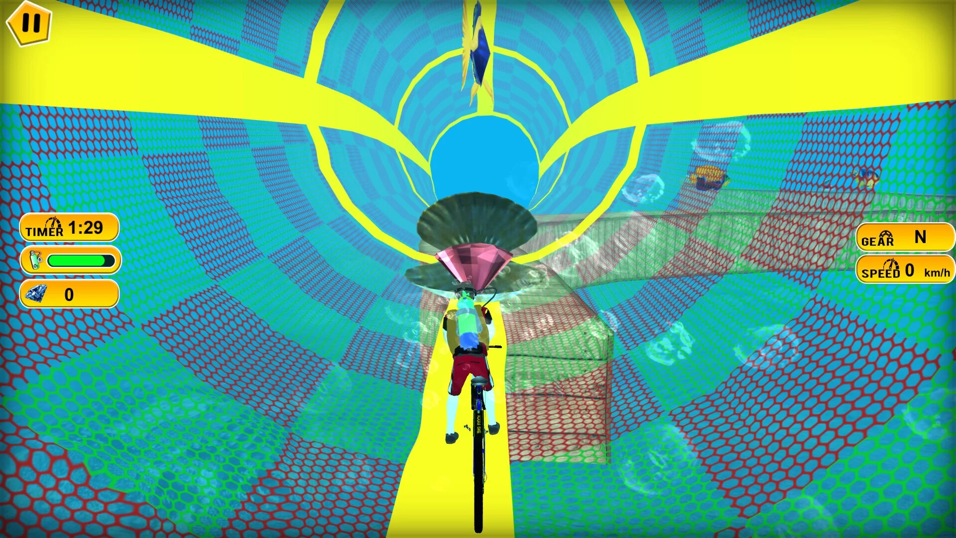 Изображение игры: Underwater Cycling