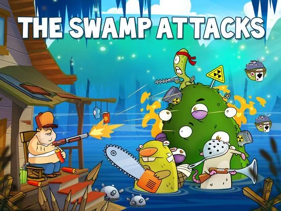 Изображение игры: Swamp Attack