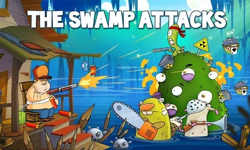 Изображение игры: Swamp Attack