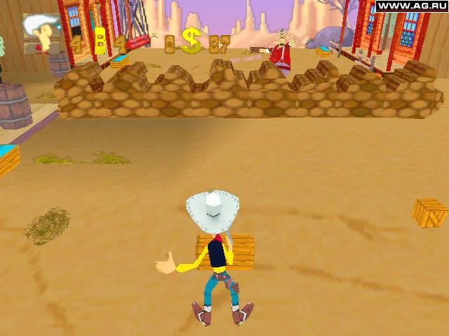 Изображение игры: Lucky Luke on the Daltons' Trail