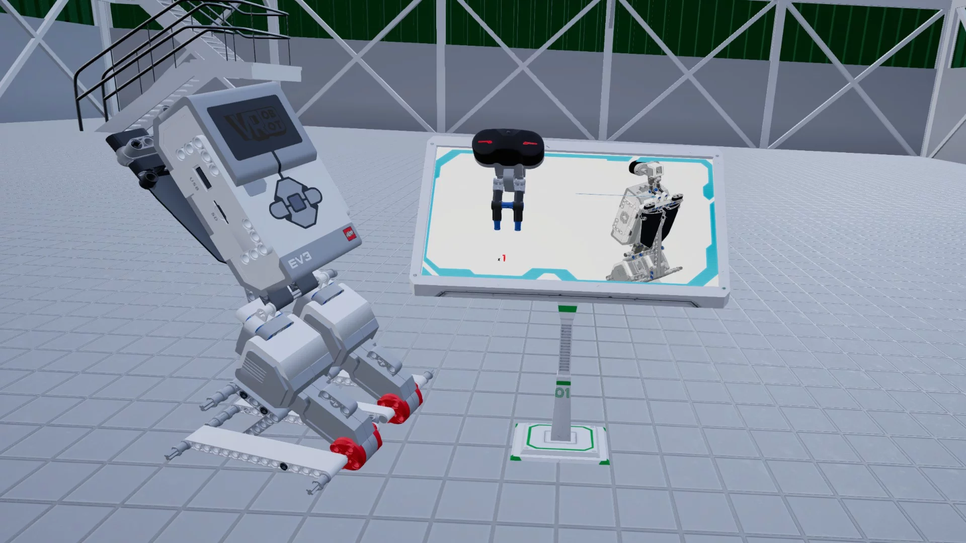 Изображение игры: VRobot:Robotics in VR