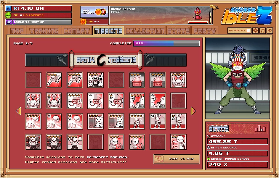 Изображение игры: Shonen Idle Z