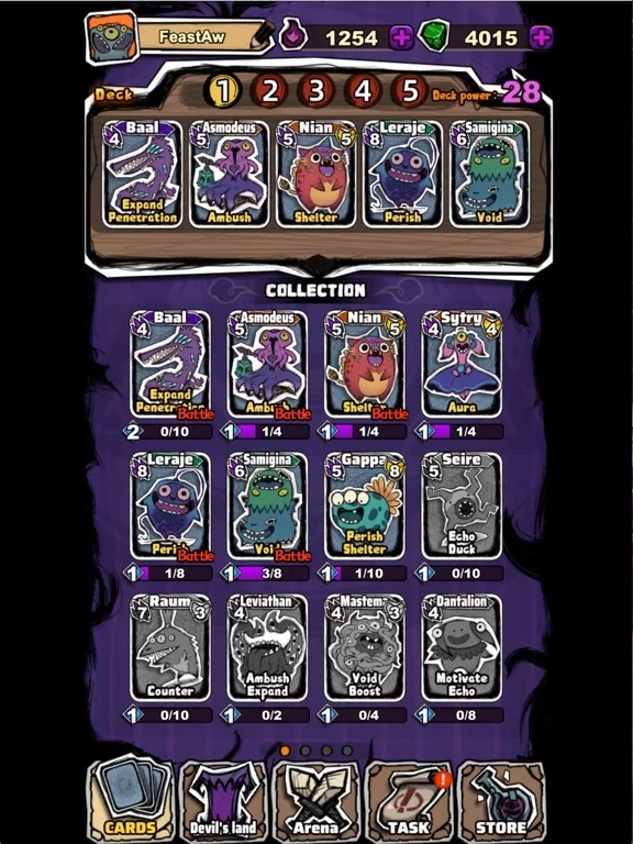 Изображение игры: Demon Card