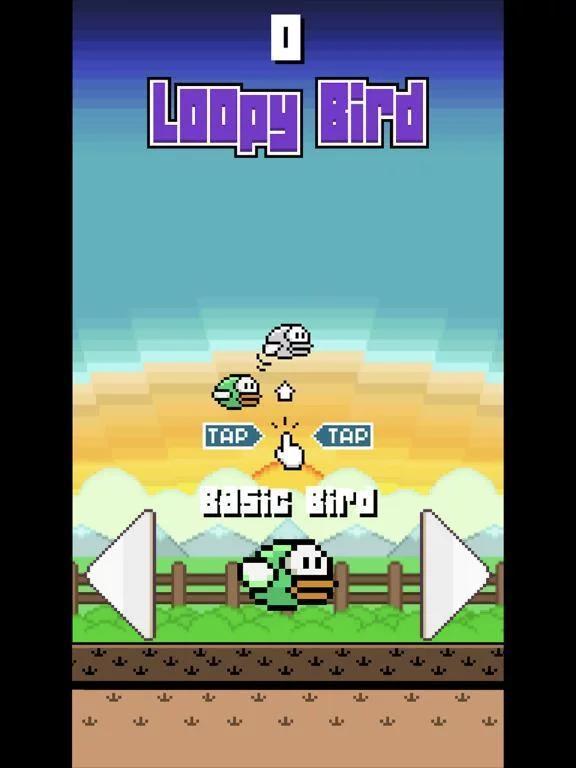 Изображение игры: Loopy Bird