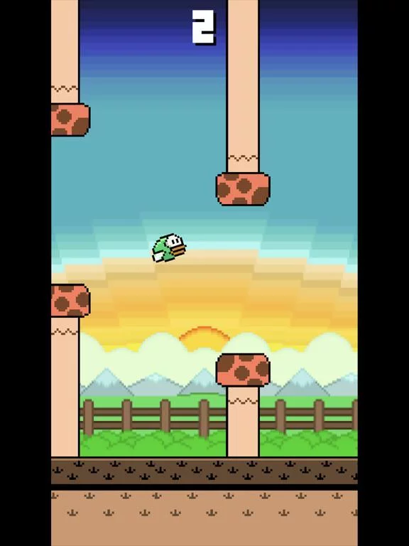 Изображение игры: Loopy Bird
