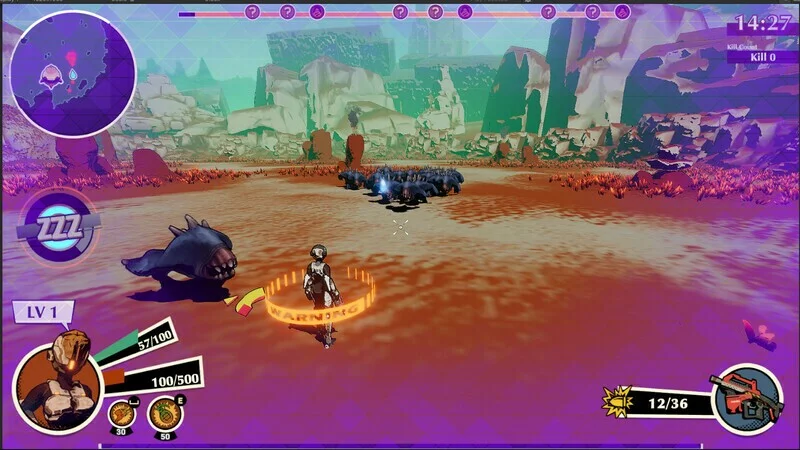 Изображение игры: XENO WIPEOUT!