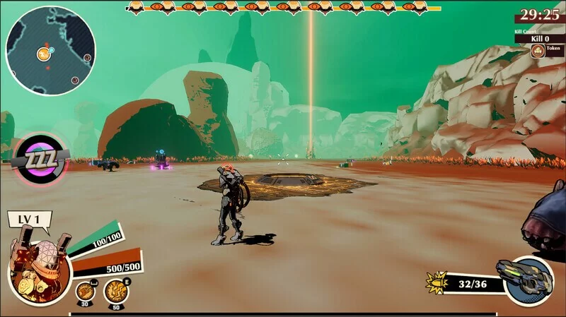 Изображение игры: XENO WIPEOUT!