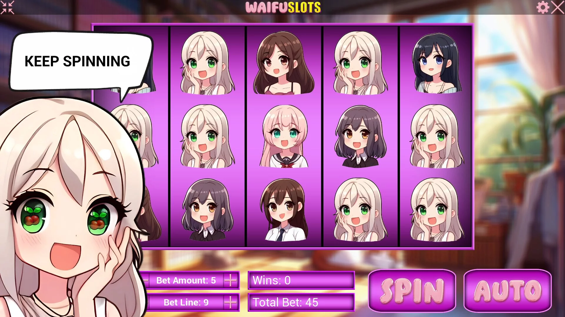 Изображение игры: Waifu Slots