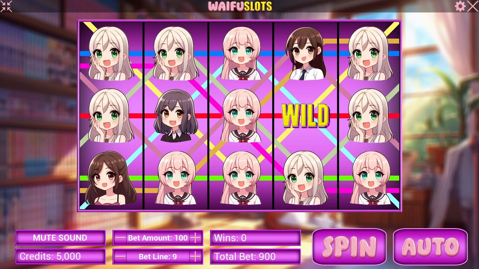 Изображение игры: Waifu Slots