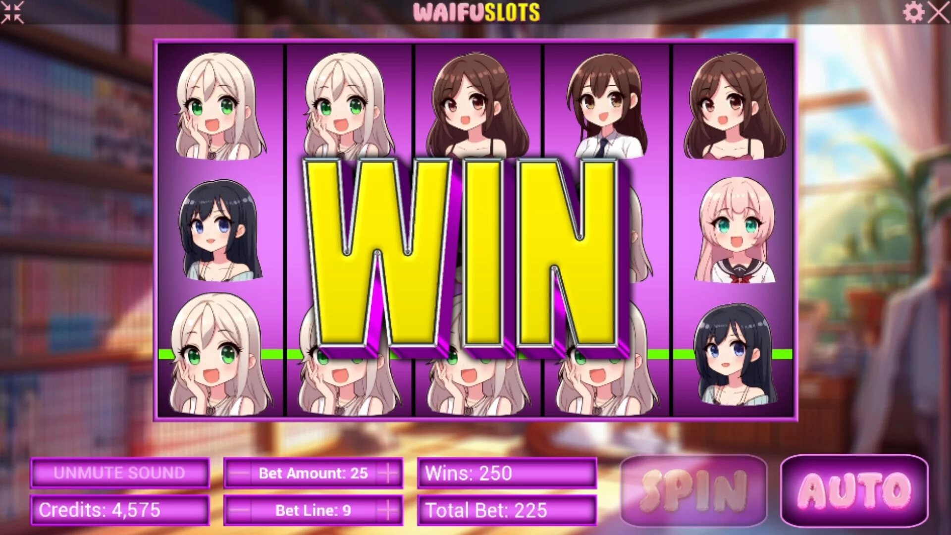 Изображение игры: Waifu Slots