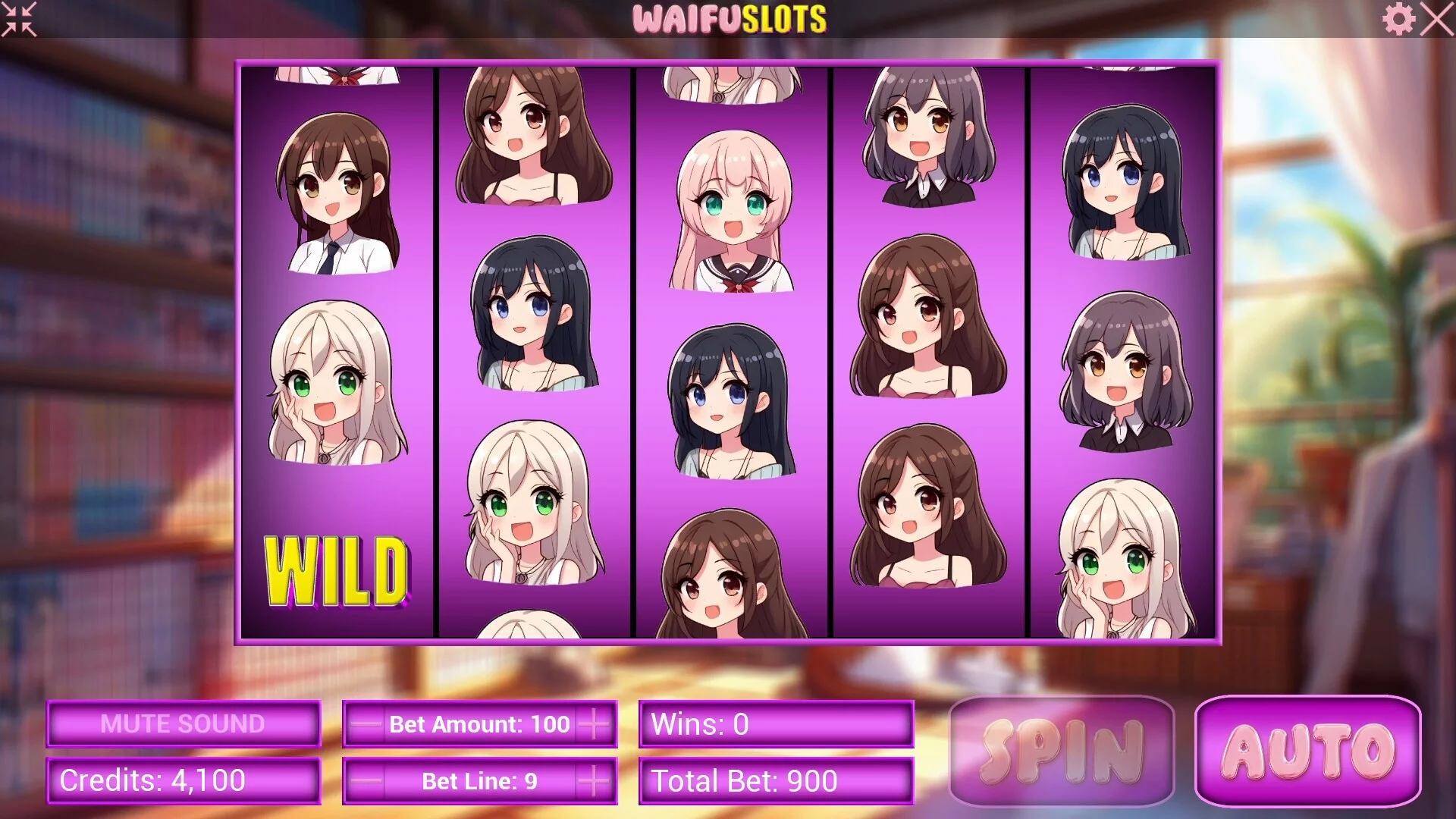 Изображение игры: Waifu Slots