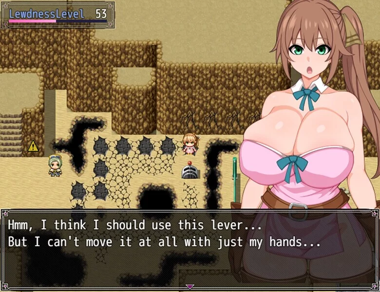 Изображение игры: Ruruka and the Grand Sorcerer's Erotic Trap Dungeon