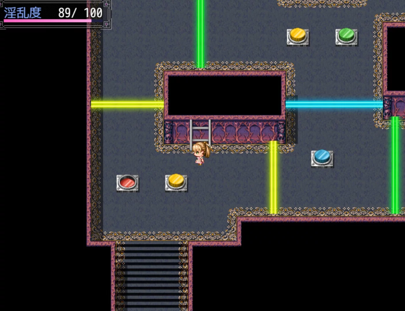 Изображение игры: Ruruka and the Grand Sorcerer's Erotic Trap Dungeon
