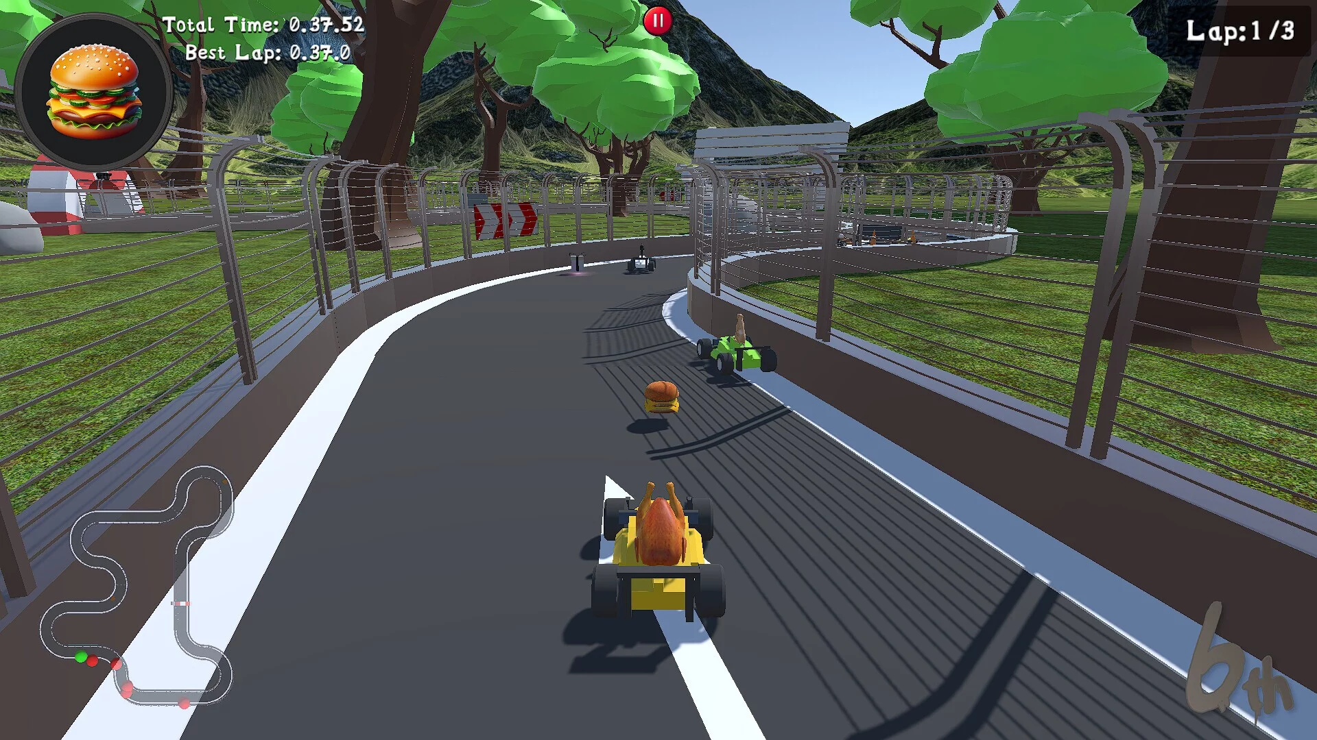 Изображение игры: Booster Racers